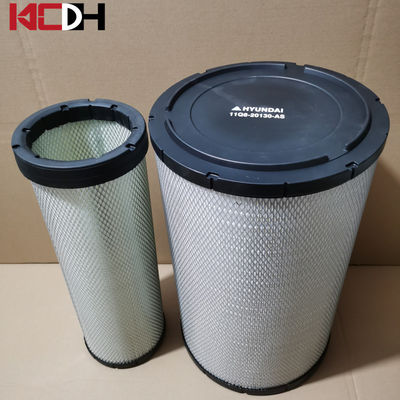 Hyundai-Graafwerktuig Air Filter 11q8-20130-als P777868-Cellulose
